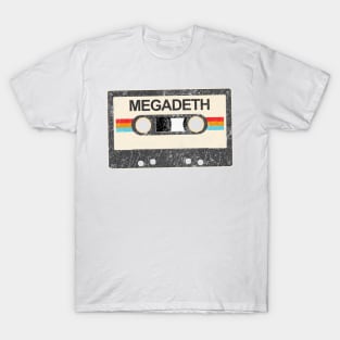 kurniamarga vintage cassette tape Megadeth T-Shirt